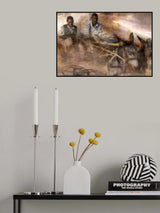 The road is long, we carry on... Poster och Canvastavla