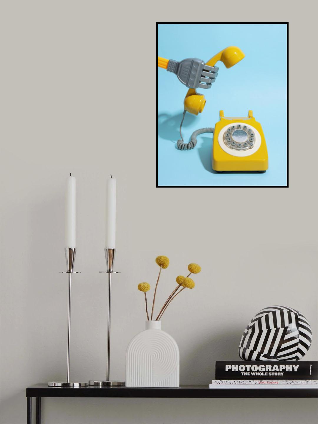 Teleoperadora Poster och Canvastavla