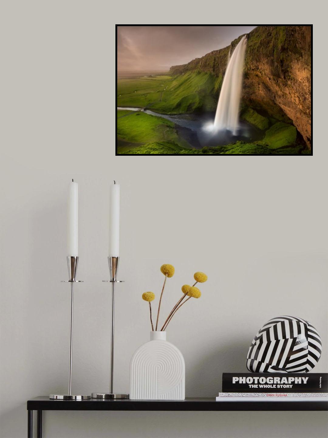 Seljalandsfoss Poster och Canvastavla
