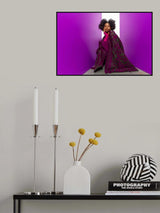 Purple Poster och Canvastavla
