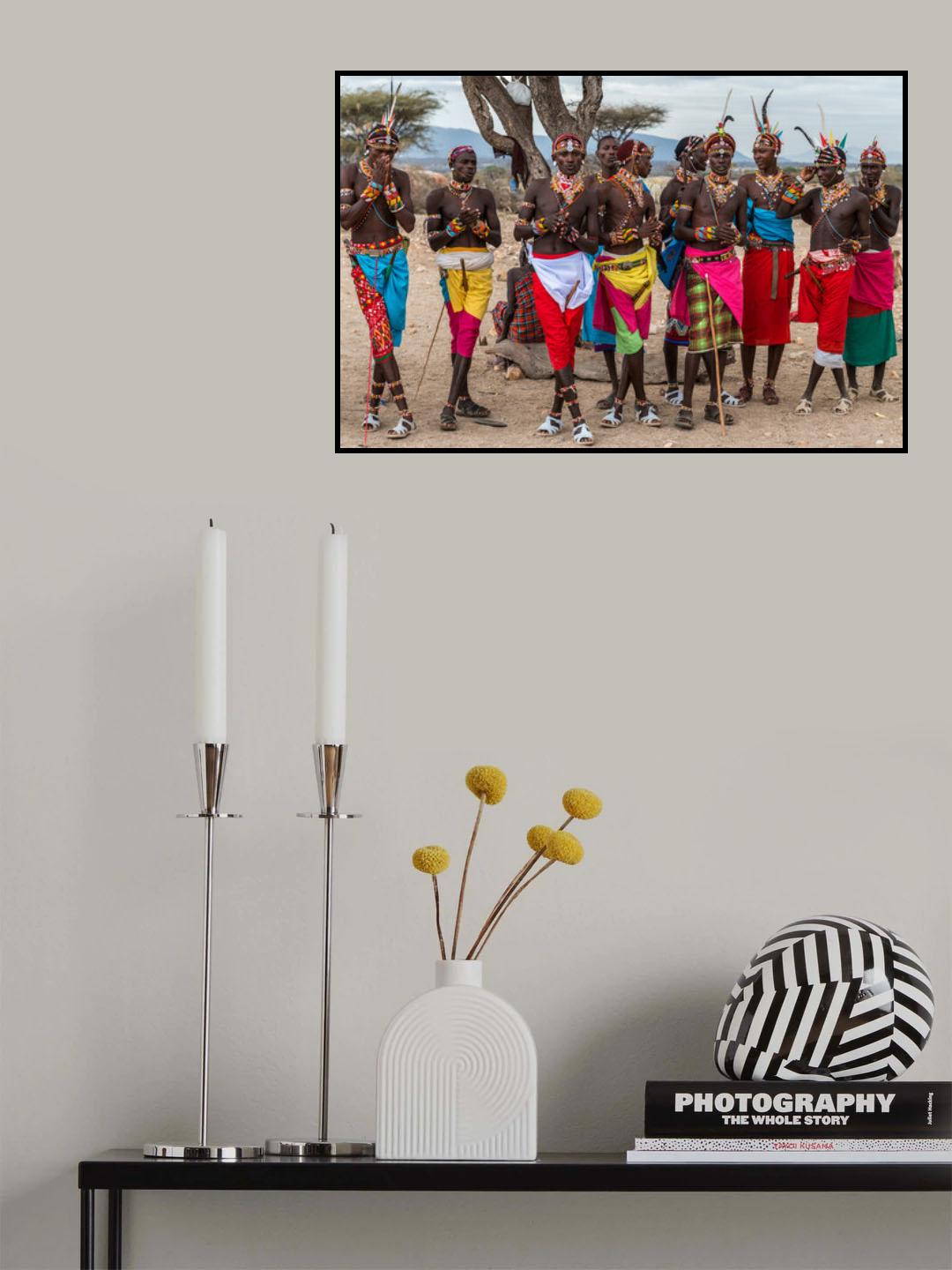 The Samburu boys Poster och Canvastavla