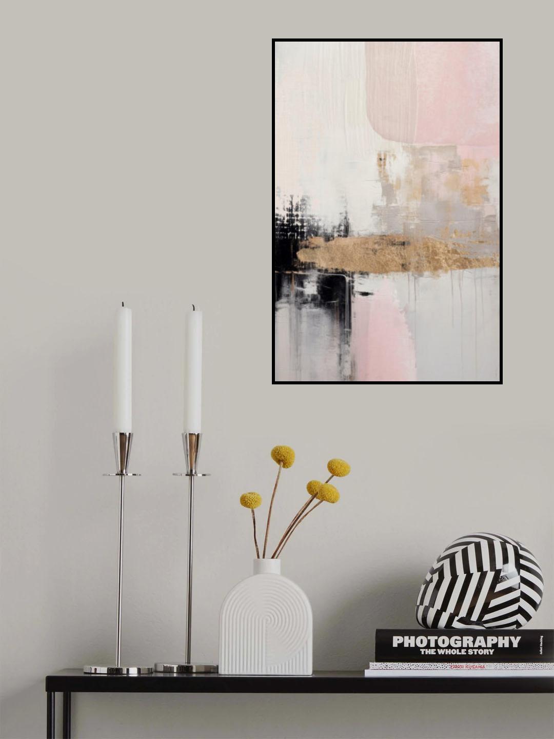 Pink sunrise Poster och Canvastavla