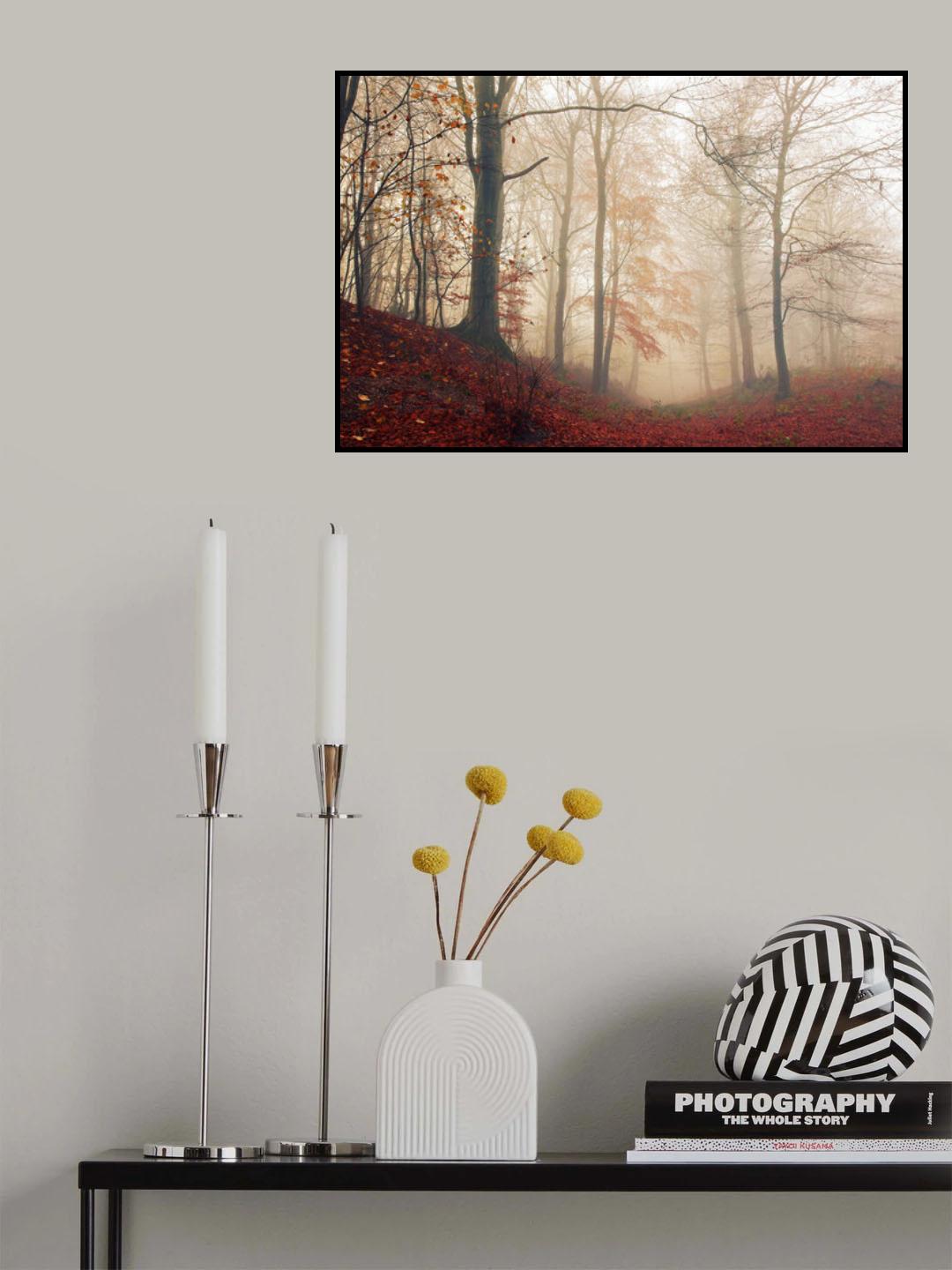 Waiting for the deer. Poster och Canvastavla