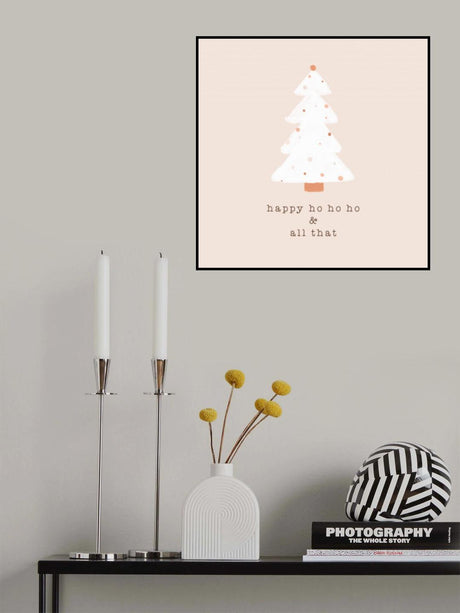Happy Ho Ho Ho Poster och Canvastavla