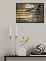 On the edge of golden sea Poster och Canvastavla
