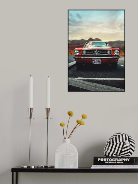 Mustang Love Poster och Canvastavla