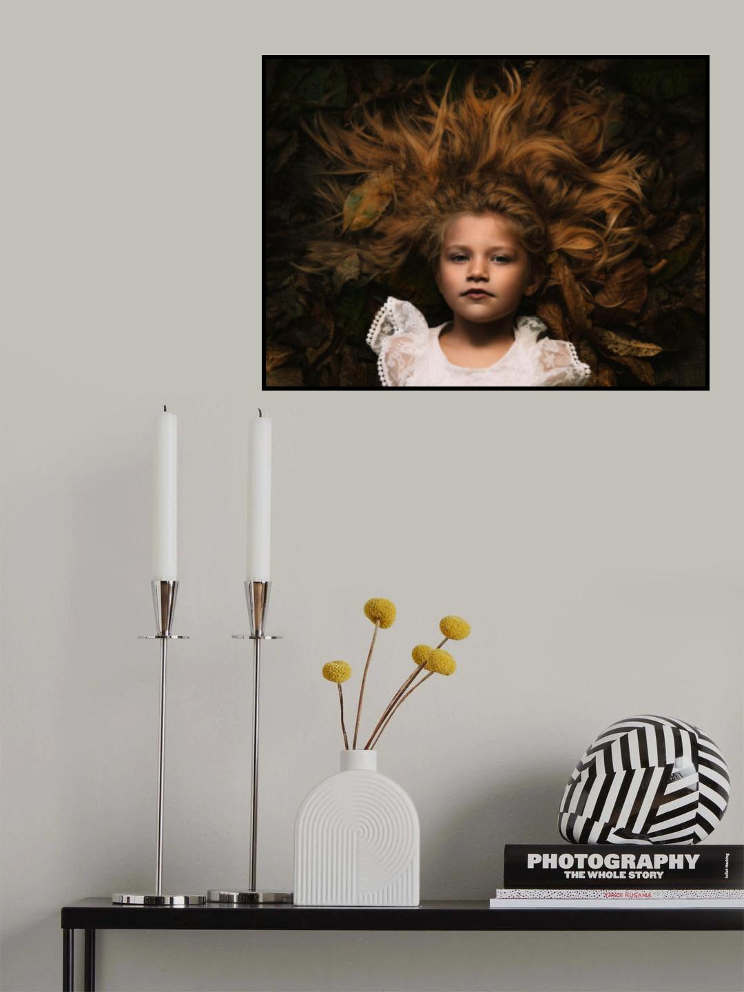 Her hair Poster och Canvastavla