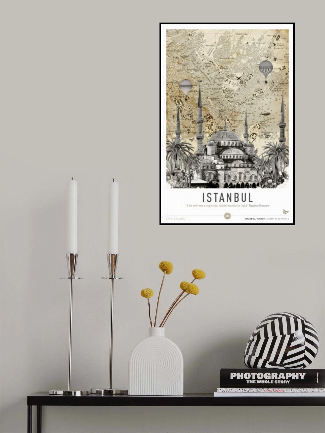 Istanbul (City Breaks) Poster och Canvastavla