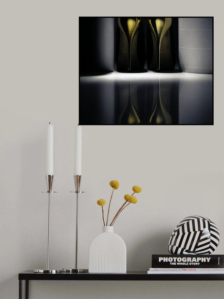 Gold Poster och Canvastavla