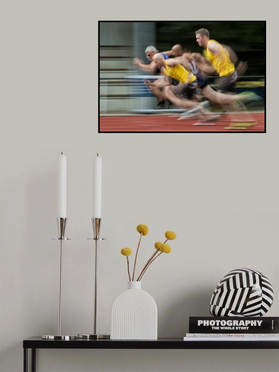 Slow  Shutter Speed Poster och Canvastavla
