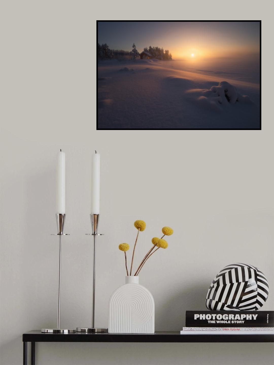Circle of Light Poster och Canvastavla