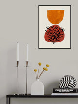 Fall Flowers Poster och Canvastavla