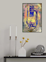 The lamp and her dream Poster och Canvastavla