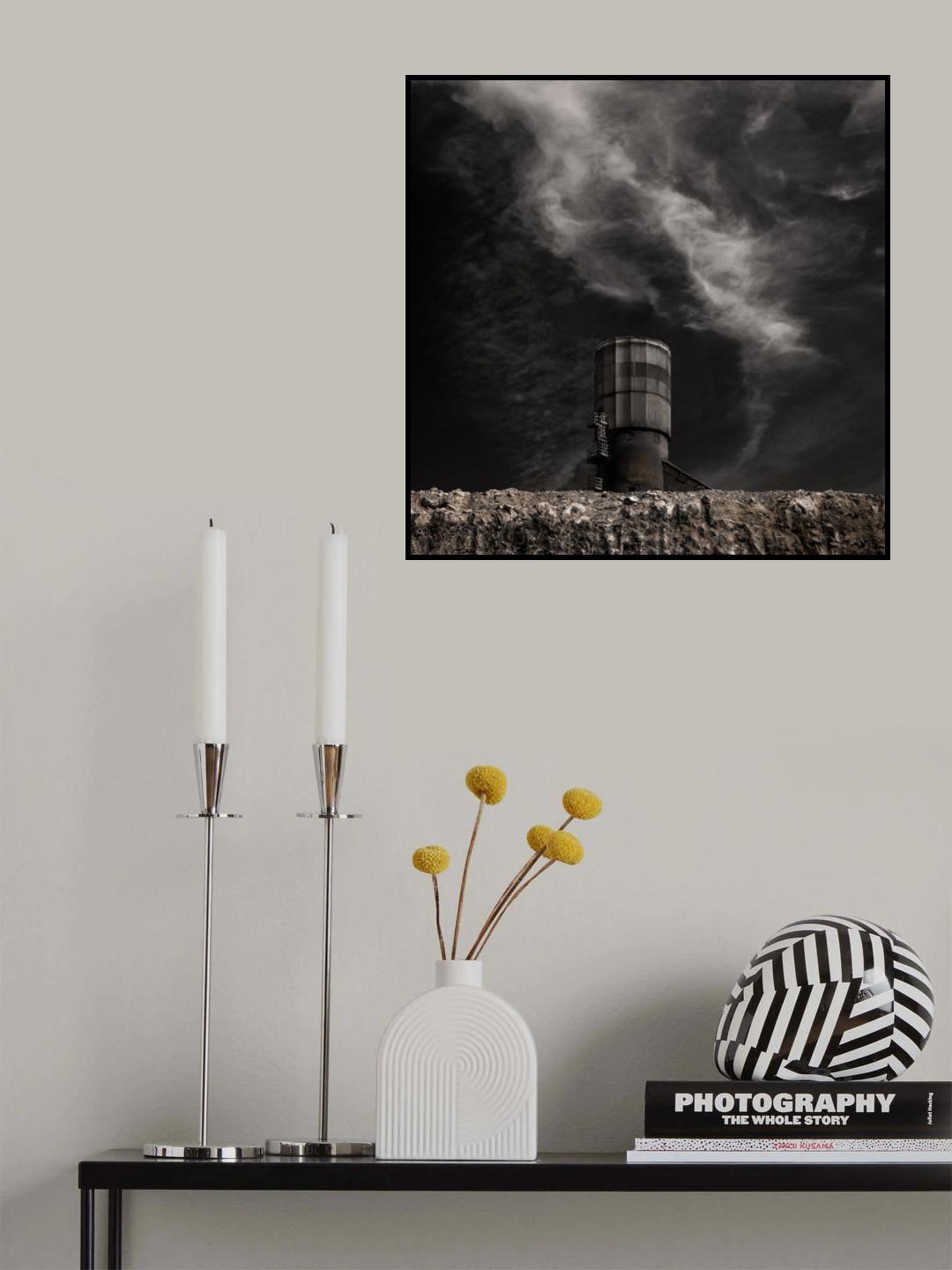 The cement factory Poster och Canvastavla