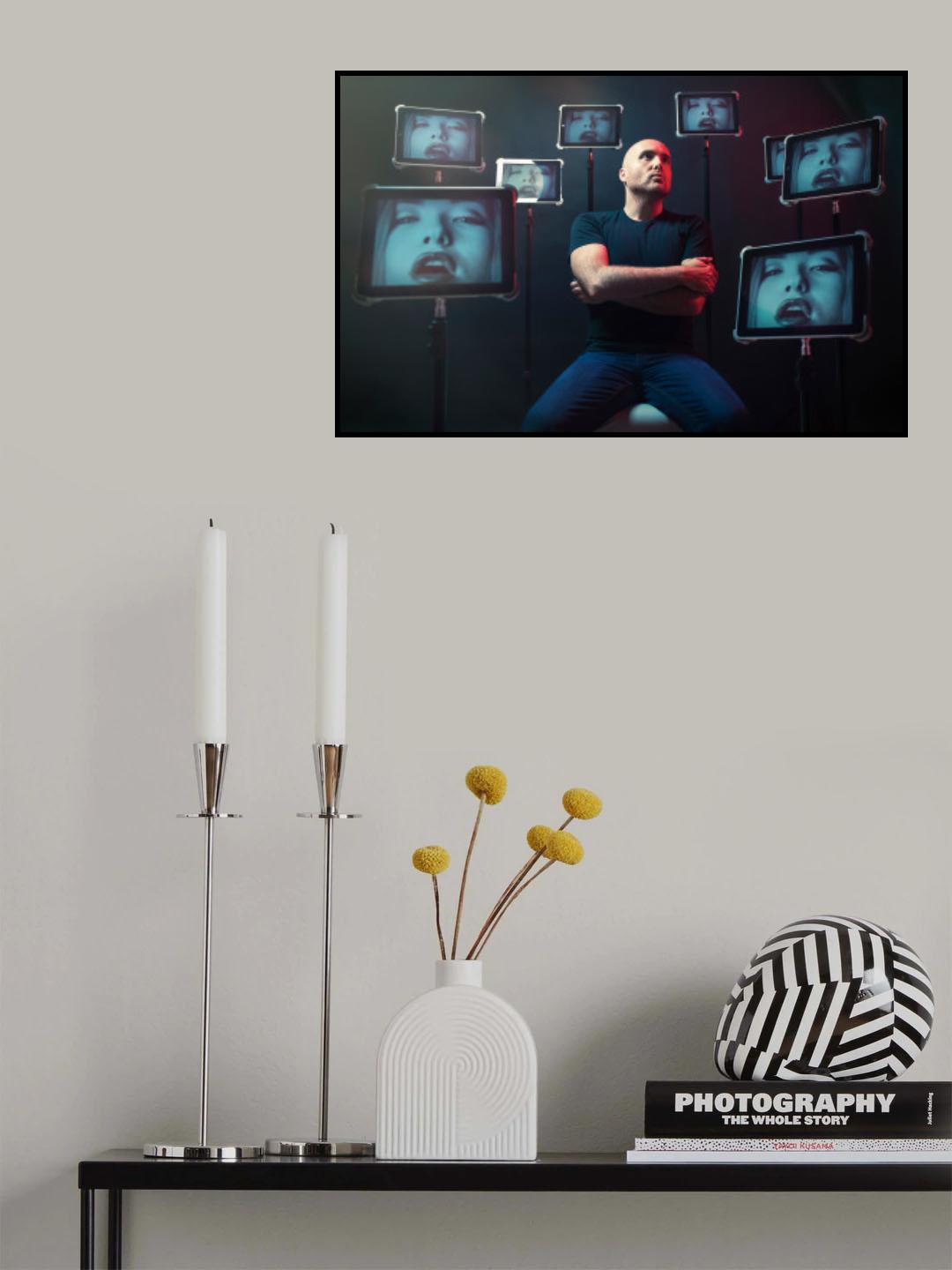 Red Alert Poster och Canvastavla