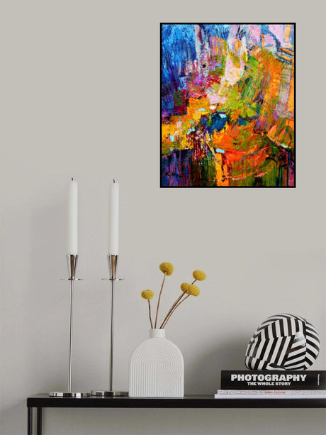 Golden Heart Poster och Canvastavla