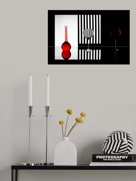 Just RED Poster och Canvastavla