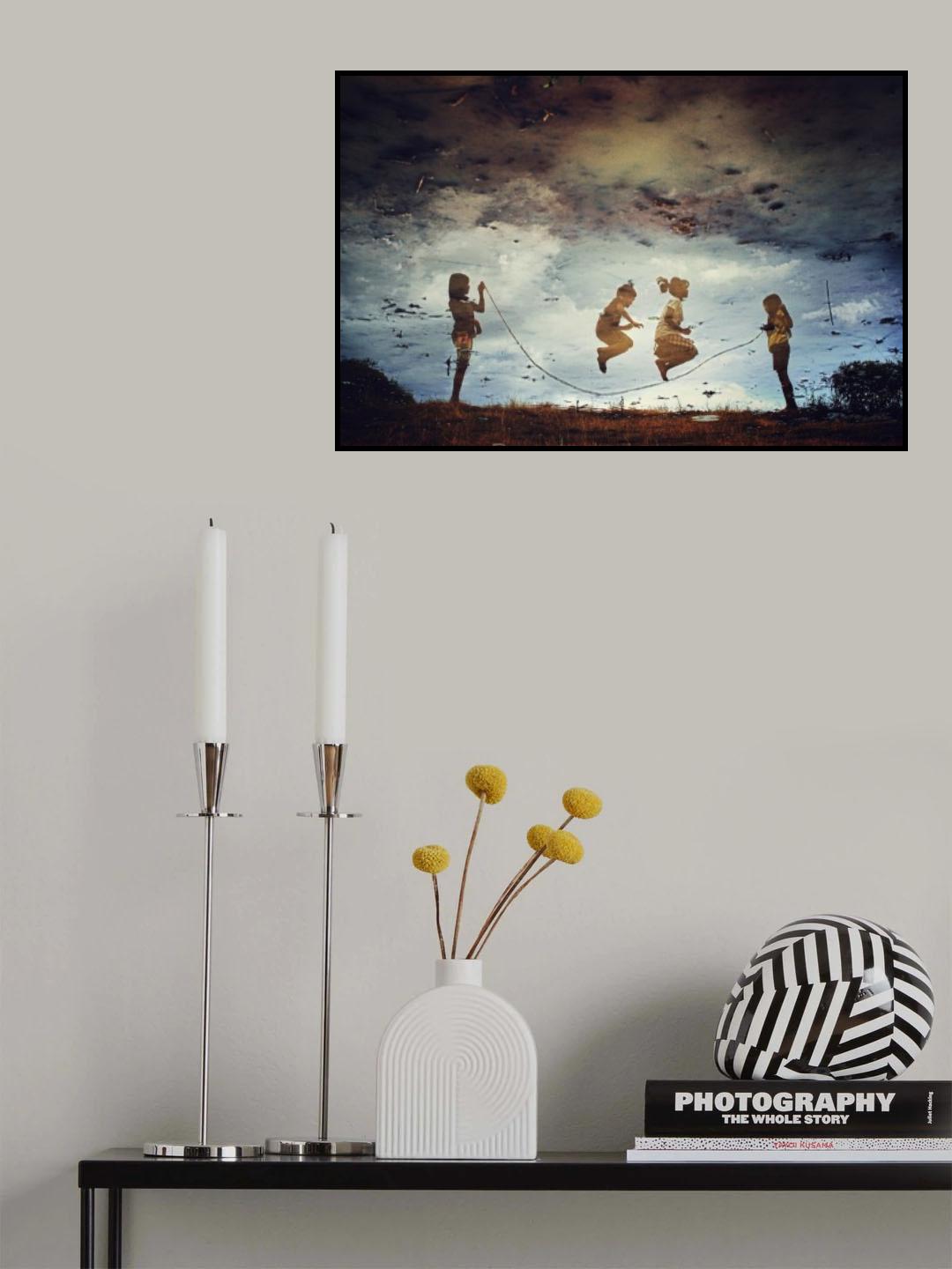The Games High Jump Poster och Canvastavla