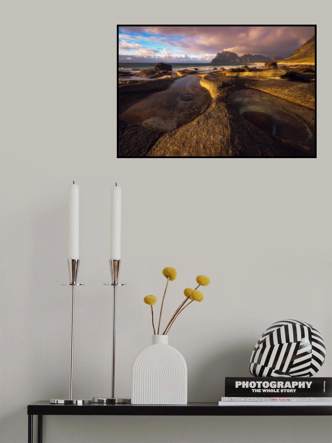 Last Light of the Day Poster och Canvastavla
