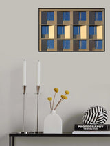 Four in gold Poster och Canvastavla