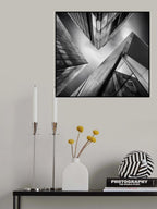 Steel World Poster och Canvastavla