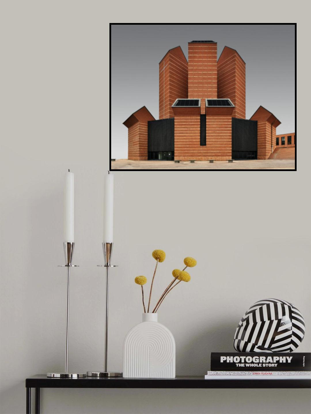 Chiesa del Santo Volto in Torino Poster och Canvastavla