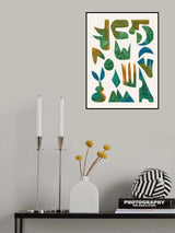 Earth In Pieces Poster och Canvastavla