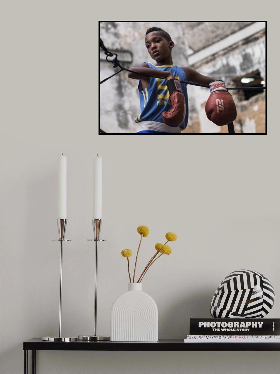 Boxing Poster och Canvastavla