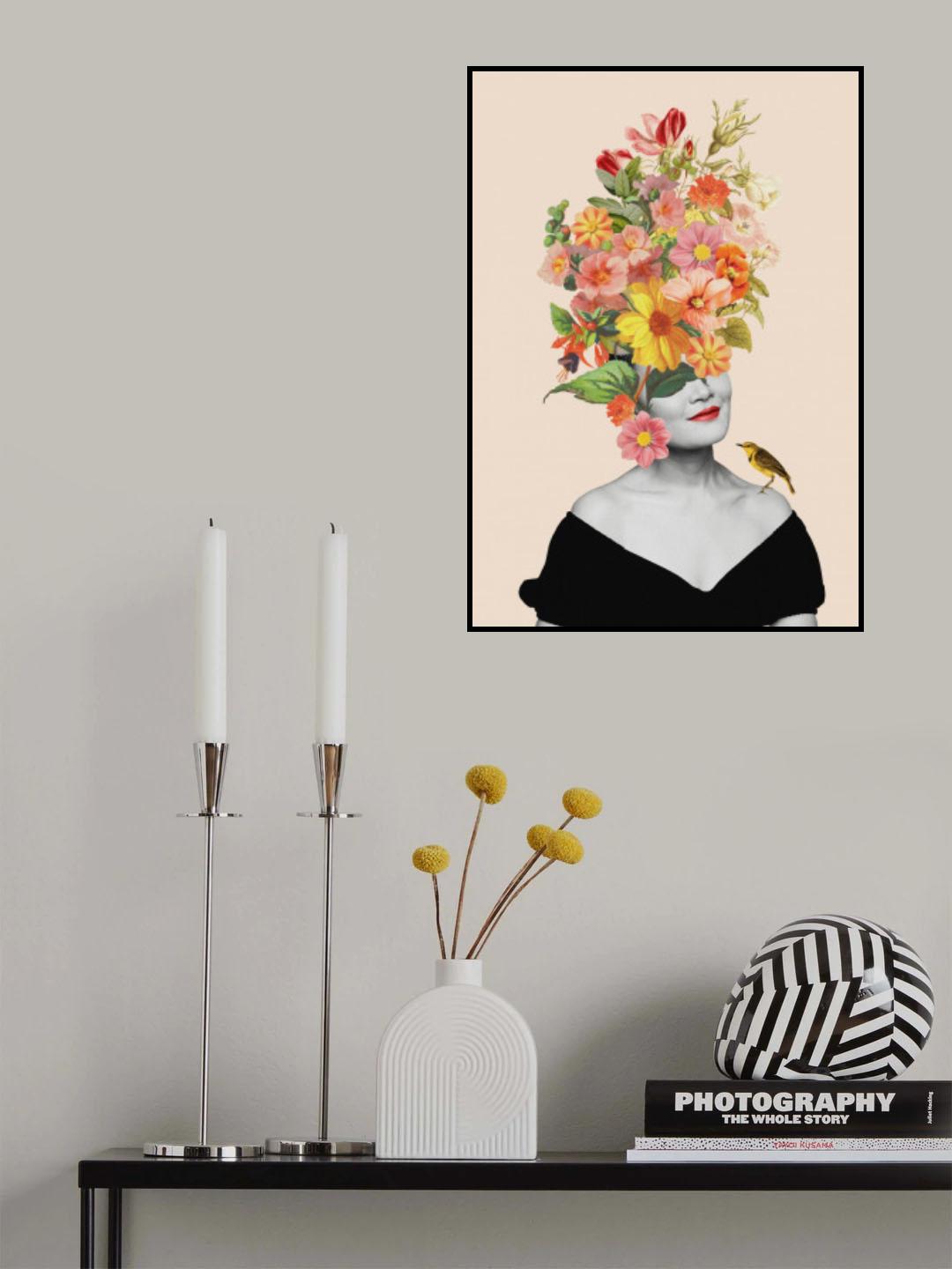 Blooming Woman Poster och Canvastavla