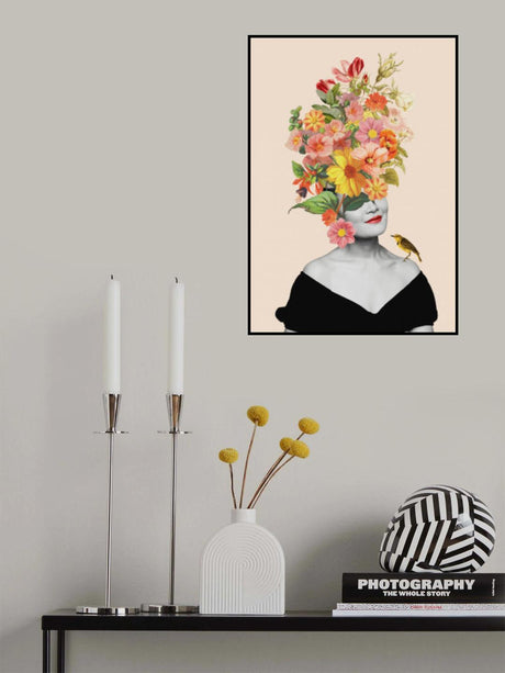 Blooming Woman Poster och Canvastavla