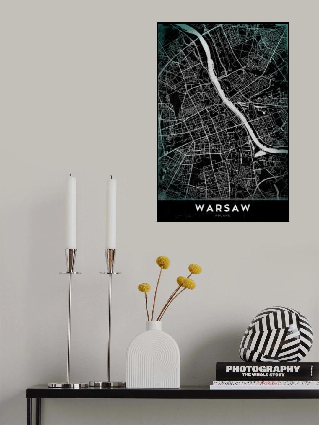 WARSAW Poster och Canvastavla