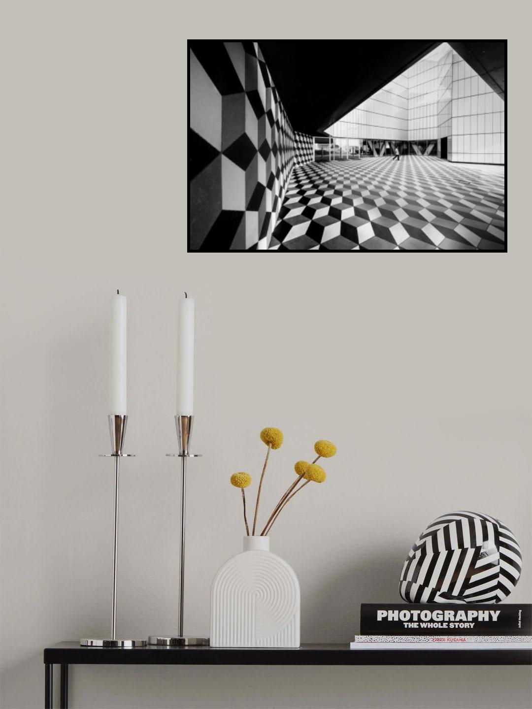 Shapes and dimensions Poster och Canvastavla