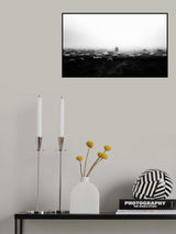 The flock in the fog Poster och Canvastavla