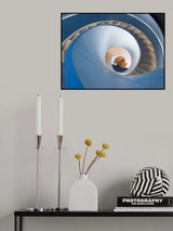 Spiral staircase Poster och Canvastavla