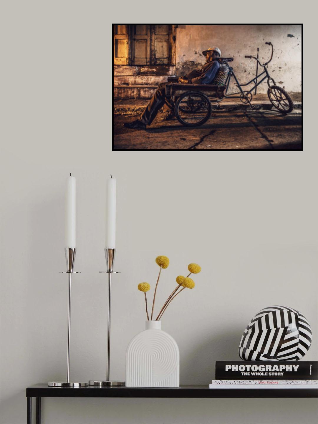 Resting in Trinidad streets Poster och Canvastavla