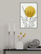 Abstract Agave Sunshine #2 Poster och Canvastavla