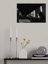 osaka monochrome Poster och Canvastavla