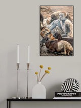 Mundari shepherd Poster och Canvastavla