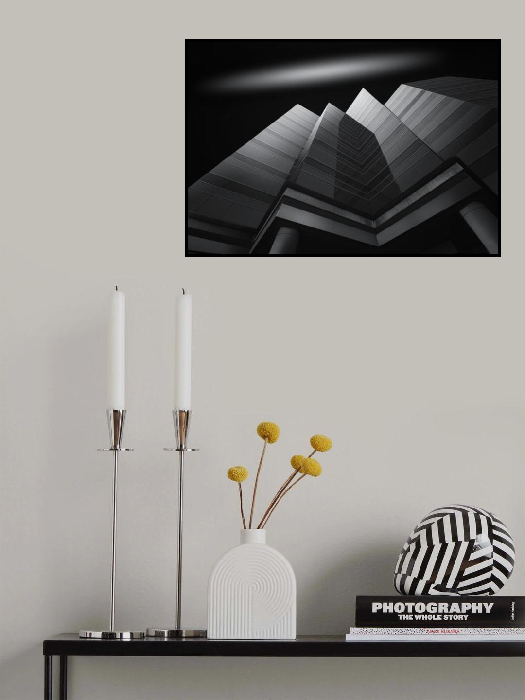Office Building Poster och Canvastavla