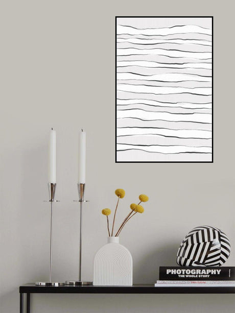 Line on Line Poster och Canvastavla