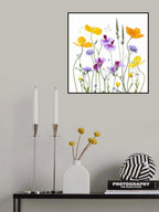 Floral Garden Poster och Canvastavla