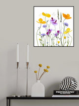Floral Garden Poster och Canvastavla