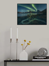 Winding lights Poster och Canvastavla