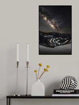 A twinkling flash in the dark night Poster och Canvastavla