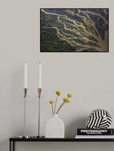 Iceland Riverbed Poster och Canvastavla