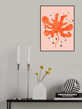 Aquarell Miro Shapes Kopie Poster och Canvastavla