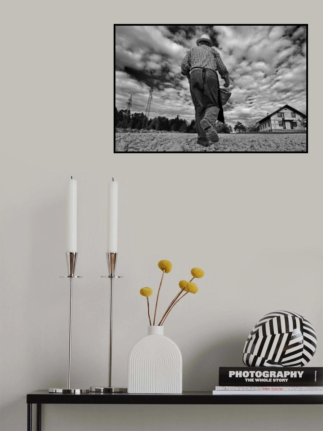 On One' s Own Land Poster och Canvastavla