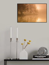 Sun &amp; Mist Poster och Canvastavla