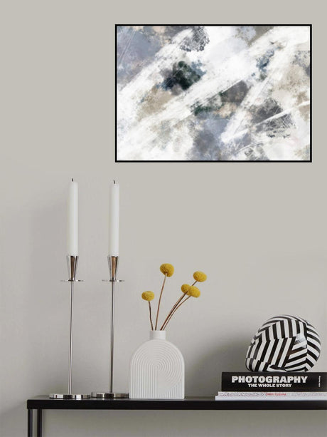 Abstract Mess Poster och Canvastavla