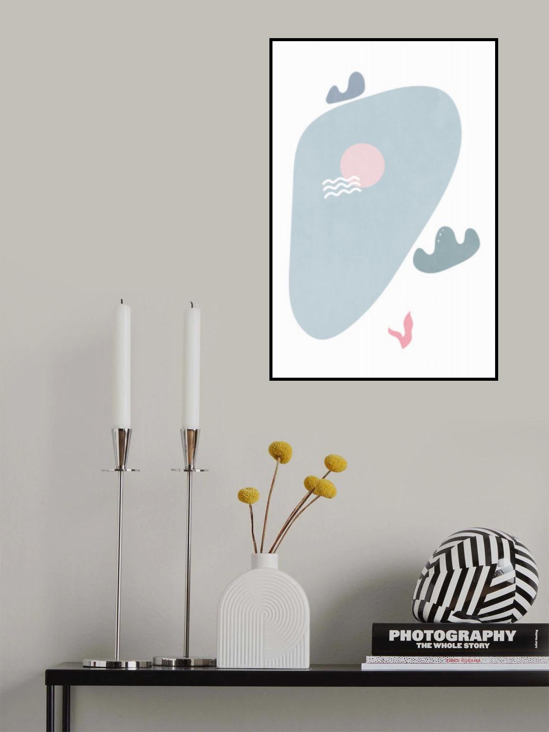 Landscape Shapes 27 Poster och Canvastavla
